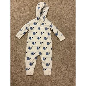 Monica & Andy Sloth Sweatshirt Romper